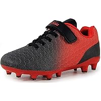 BomKinta Kid's FG Soccer Cleats Athletic Outdoor Soccer Shoes