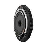 OM SYSTEM OLYMPUS BCL-15mm f8.0 Body Lens Cap for Olympus/Panasonic Micro 4/3 Cameras (Black) - International Version (No Warranty)