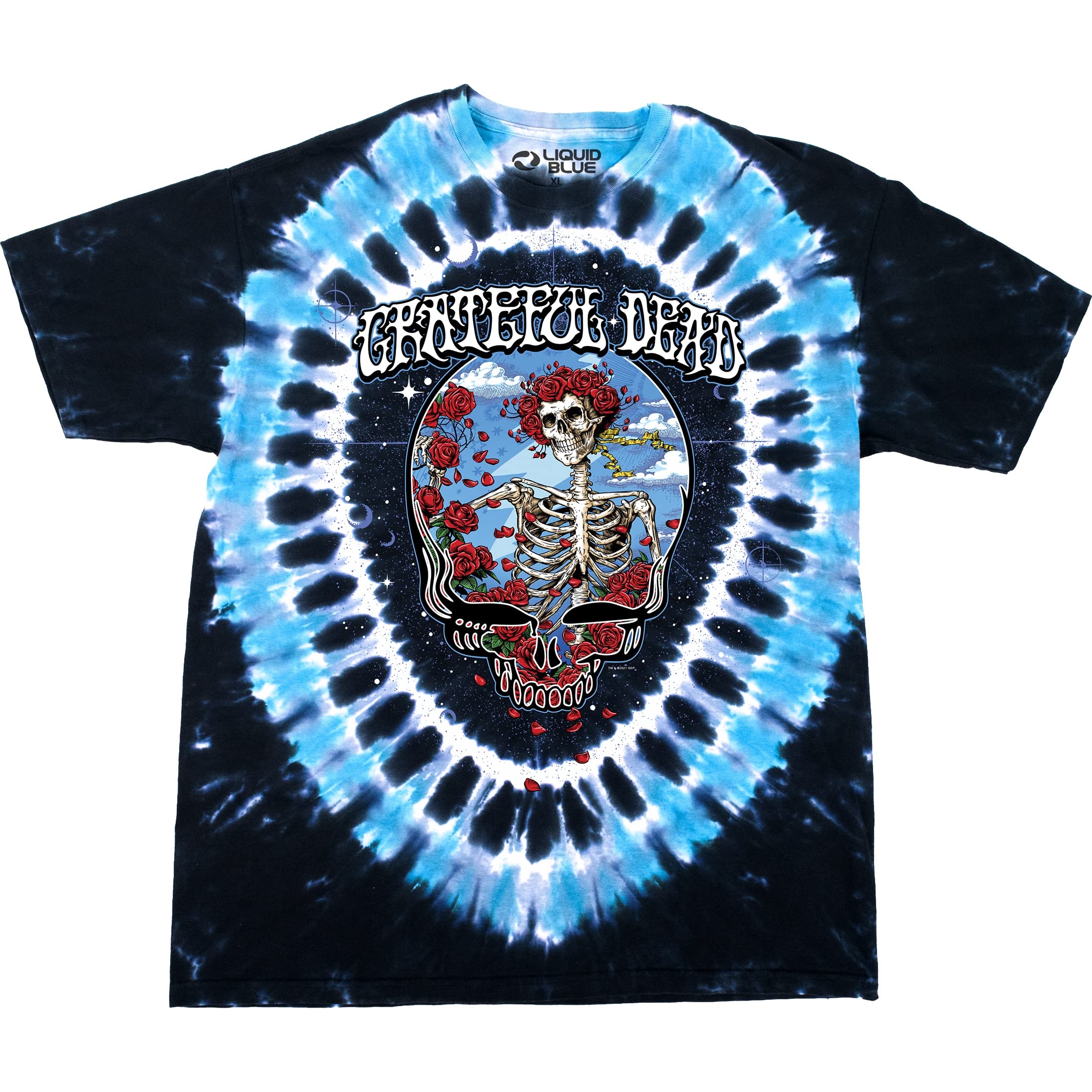 Liquid Blue Men's Grateful Dead Steal Your Bertha T-Shirt
