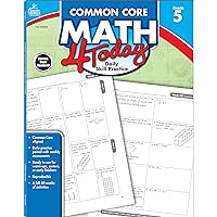 Carson Dellosa | Common Core Math 4 Today Workbook | 5th Grade, 96pgs (Common Core 4 Today)