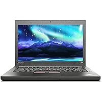 Lenovo ThinkPad T450 14in HD Business Laptop Computer, Intel Dual-Core i5-5300U Up to 2.9GHz, 8GB RAM, 128GB SSD, HDMI, 802.11ac WiFi, Bluetooth, Windows 10 Professional (Renewed)