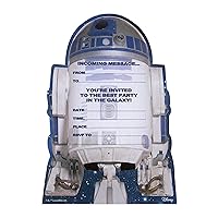 Hallmark Birthday Party Invites - Pack of 20 Star Wars R2-D2 Design