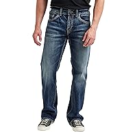 Silver Jeans Co. Men's Zac Relaxed Fit Straight Leg Jeans