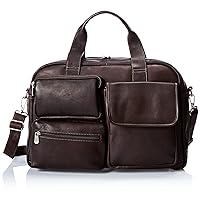 Multi-Pocket Carry-on, Chocolate, One Size