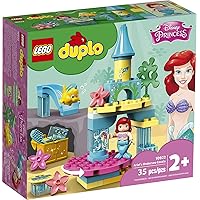 DUPLO Disney Ariel's Undersea Castle 10922 Imaginative Building Toy for Kids; Ariel and Flounder’s Princess Castle Playset Under The Sea (35 Pieces)