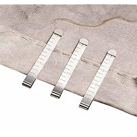 Miles Kimball Hem Clips - Set of 6 Silver One Size Fits All