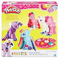 Play-Doh My Little Pony Make 'n Style Ponies, Great for Easter Basket Stuffers, Toys, and Gifts for Kids (Amazon Exclusive)