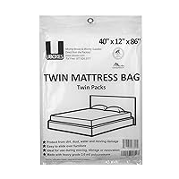 Uboxes Twin Size Mattress Covers, 40