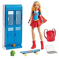 DC Super Hero Girls Mattel Supergirl Locker Accessory & Doll