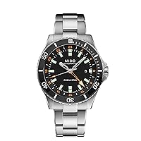 Mido Men's Ocean Star M0266291105101 Silver Stainless-Steel Japanese Automatic Fashion Watch