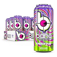 Energy Swirly Pop, Sugar-Free, Energy Drink, 16 Ounce (Pack of 12)