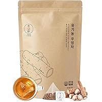 DAJUNGHEON Burdock Tea (1.0oz)1.5g x 20 Tea Bags, Premium Authentic KOREAN Herbal Tea Hot Cold Caffeine-Free Crafted Pure Dried source Roasted Traditional Oriental Sweet Savory Soothing Refreshing well-being Daily Drinks 4 Seasons
