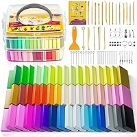 Modeling Clay Kit - 62 Colors Air Dry Magic Clay, Best Gift for Boys &  Girls Age 3-12 Year Old, DIY Molding Kids, with Sculpting Tools, Decoration