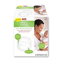 NUK Ultra Dry Disposable Nursing Pads, 50ct