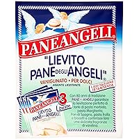 Paneangeli Lievito Vanigliato Per Dolci - Pane Degli Angeli Yeast - 3 count