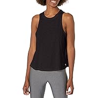 Sage Collective Women's Sleeveless Round Neck Zigzag Embroidery Stretch Athletic Yoga Tank Top