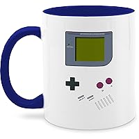 Mug 325 ml – Carnival & Fancy Dress – Cups – Gameboy – One Size – Dark Blue – 90s Party 90s Game Biy 90s Cameboy Gamebo Retro Gifts for Computer Freaks 90s – Q9061