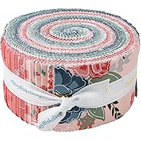 Beverly McCullough Afternoon Tea Rolie Polie 40 2.5-inch Strips Jelly Roll Riley Blake RP-14030-40