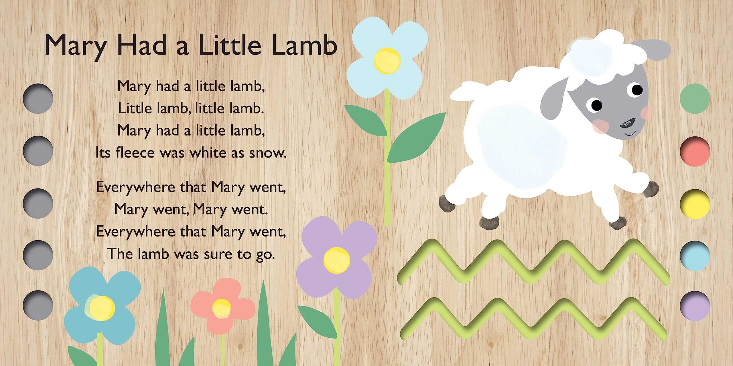 Touch and Trace Nursery Rhymes: Mary Had a Little Lamb