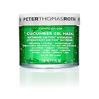 Cucumber Gel Mask | Extreme De-Tox Hydrator, Cooling and Hydrating Facial Mask, Helps Soothe the Look of Dry and Irritated Skin, 5 fl oz (Pack of 1)