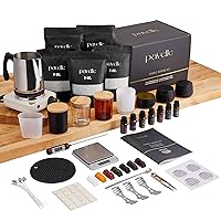 Candle Making Kit. Complete Beginners DIY Gift Set for Kids & Adults with Natural Soy Wax, Oil Fragrances, Wax Dye, Electronic Hot Plate Stove, Wicks, Melting Pot & Other Essential Supplies