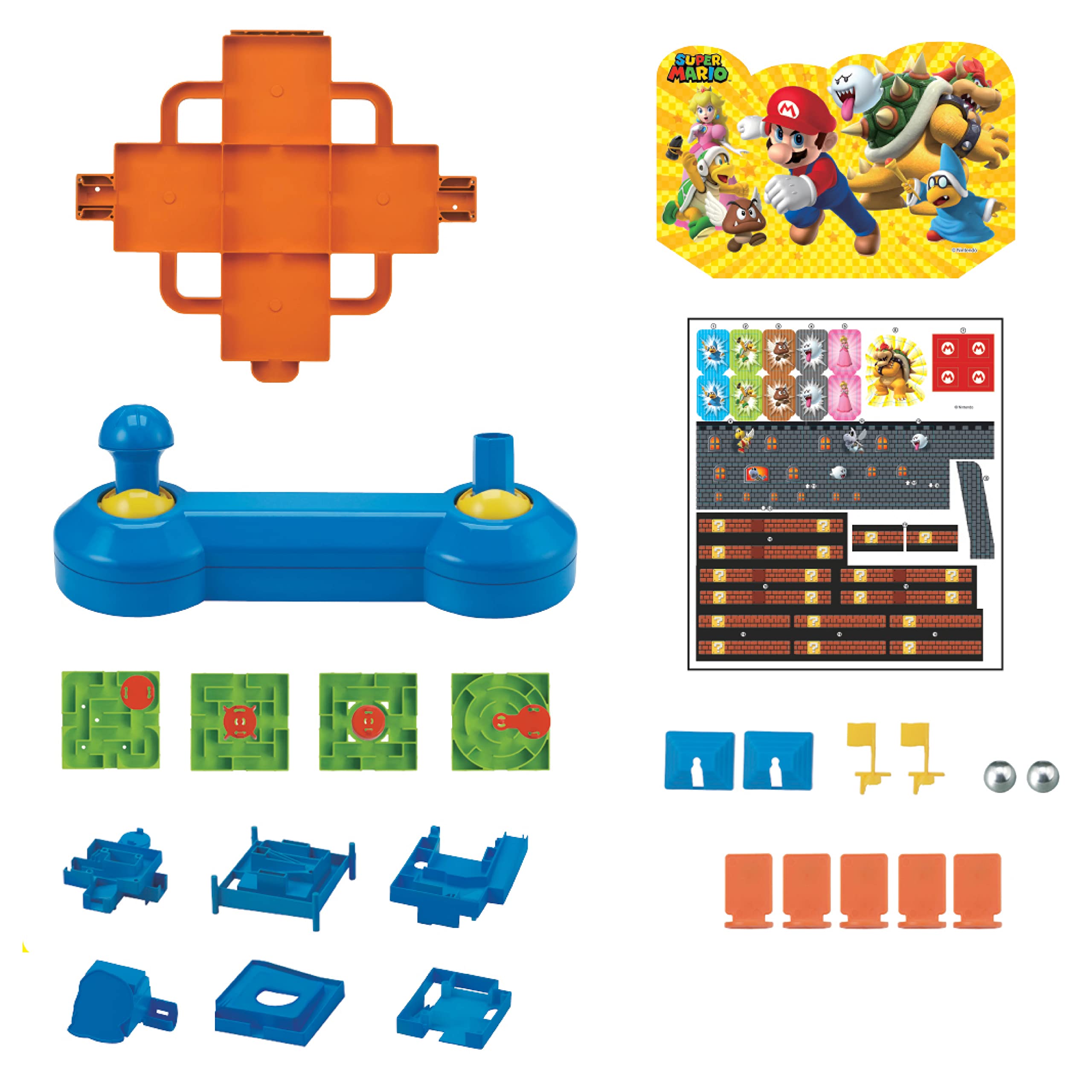 EPOCH Super Mario Maze Game Deluxe from, Single Player Tabletop Action Game for Ages 4+, Multi