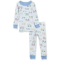by Hanna Andersson Unisex Kids' Organic Cotton Long-Sleeve Top and Bottom Pajama Set