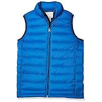 Amazon Essentials Boys and Toddlers' Lightweight Water-Resistant Packable Puffer Vest
