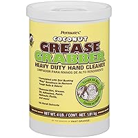 Permatex 14106 Grease Grabber Heavy Duty Coconut Hand Cleaner, 4 lbs.