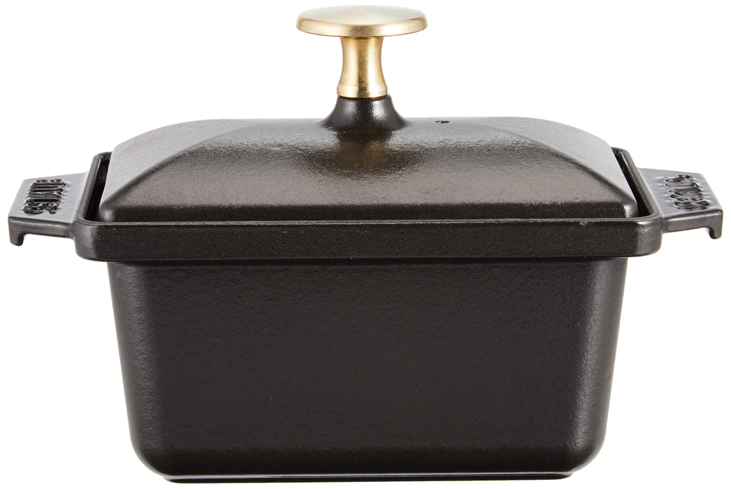 STAUB Terrine Small Rectangular 15cm x 11cm Black