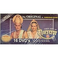RAMAYANA 16 DVD Set -WORLDS MOST FAMOUS MYTHOLOGY The Original By Ramanand Sagar SAMPOORNA RAMAYANA