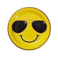 American Greetings Retro Party Supplies, Smiley Face (36-Count)