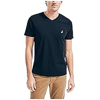 Nautica Men's J-Class Logo V-Neck T-Shirt