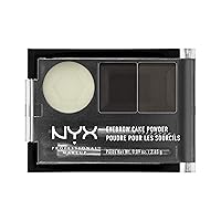NYX PROFESSIONAL MAKEUP Eyebrow Cake Powder, Black/Gray