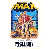The Fall Guy 2024 Movie Posters Prints Bedroom Decor Silk Canvas for Wall Art Print Gift Home Decor Unframe Poster 11x17, Unframed