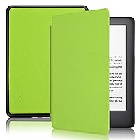 All-New Case for 6.8” Kindle Paperwhite 11th Generation 2021 - New Leather Smart Cover with Auto Sleep - Cross Pattern Solid Color