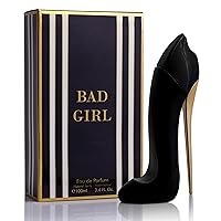 Bad Girl Eau De Parfum for Women - Top Notes of Bergamot & Lemon Blend with Almond & Coffee - Middle Notes of Vanilla, Cinnamon & Cacao - Perfume Suitable For Day & Night - Elegant 100ml Bottle