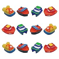 Idea Factory Color Changing Boat Bath Squirter Toys - Party Favors, Educational, Bath Toys