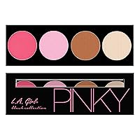 L.A. Girl Beauty Brick Blush Collection, Pinky, 1 Count
