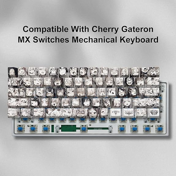 108 Keys Anime Chainsaw Man Power Keycaps Cherry Profile Key Caps PBT Dye  Sublimation Mechanical Keyboard Keycaps For MX Switch
