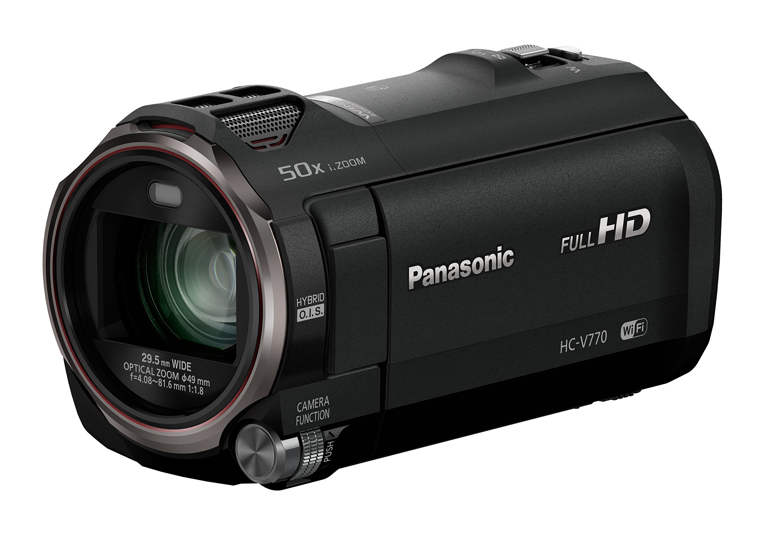 PANASONIC HC-V770 HD Camcorder Black