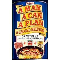 A Man, A Can, A Plan, A Second Helping: 50 Fast Meals to Satisfy Your Healthy Appetite: A Cookbook A Man, A Can, A Plan, A Second Helping: 50 Fast Meals to Satisfy Your Healthy Appetite: A Cookbook Hardcover Kindle Board book