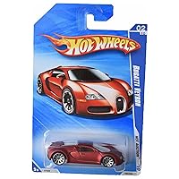 Hot Wheels Bugatti Veyron, [red] 160/240 Hot Auction 2/10