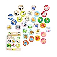 On-The-Go Memory Game Wild Animals 2+ Toddler Game