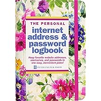 Peony Garden Internet Address & Password Logbook Peony Garden Internet Address & Password Logbook Hardcover Pocket Book