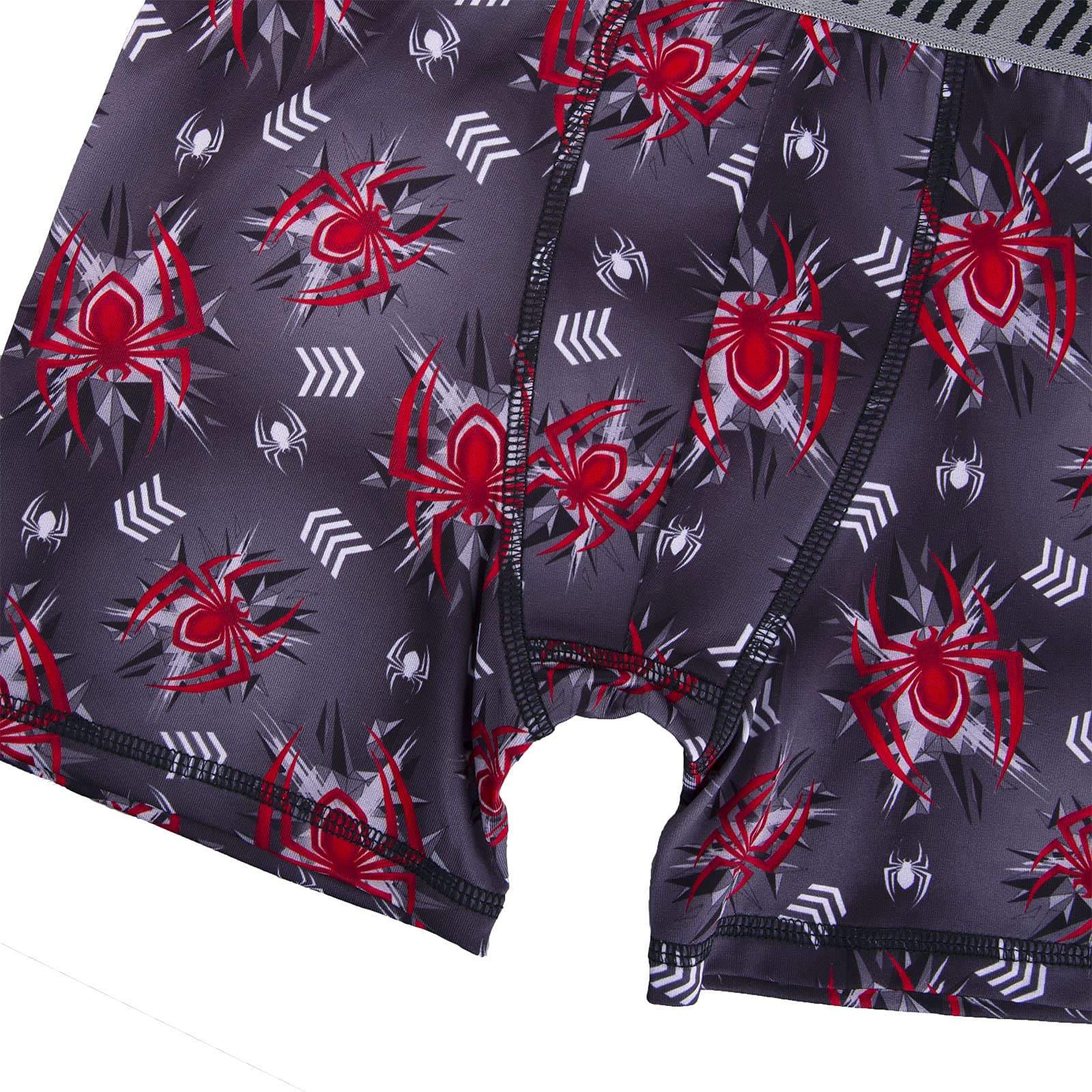 Spiderman boys Underwear Multipacks Boxer Briefs, Milesmorales7pkathletic, 12 US