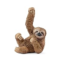 Schleich Wild Life, Wild Animal Jungle Toys for Boys and Girls Ages 3 and Above, Sloth Toy Figurine