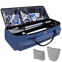 Multipurpose Telescope Bag 40 In– Padded Shock Absorbent –600D Oxford Telescope Carrying Case with Adjustable Shoulder Strap & Pockets and Extra Storage for Tripod and Celestron Telescope