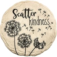 Spoontiques - Garden Décor - Scatter Kindness Stepping Stone - Decorative Stone for Garden