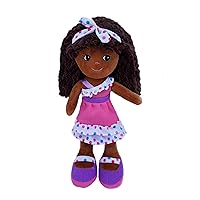 600579 Elana Purple Ruffles Soft Doll, 14